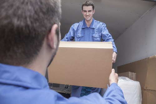 Packing boxes and protecting household items during a Chelsea move