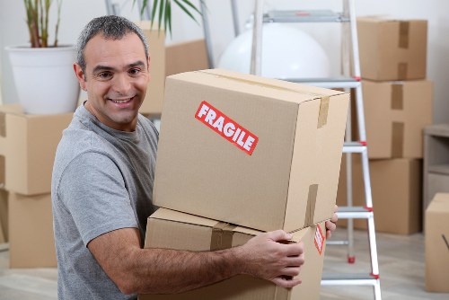 Final moving scene showing a Chelsea van service ready for delivery