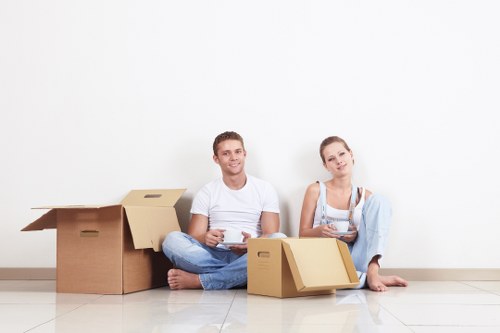 Professional packing materials and sturdy cartons for a Chelsea move