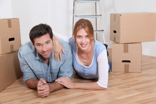 Office relocation transport in Chelsea using a removal van