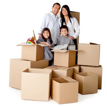 Local packing team helping a Chelsea resident prepare for moving day